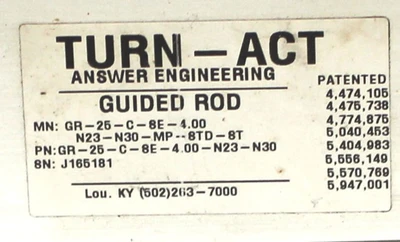 USED TURN ACT GR-25-C-8E-4.00