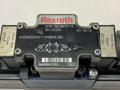 Used REXROTH 4WE6E662/EW110N9DAL/62 Pump & Valve Parts Ohio US | Surplus Asset Holdings #1241720