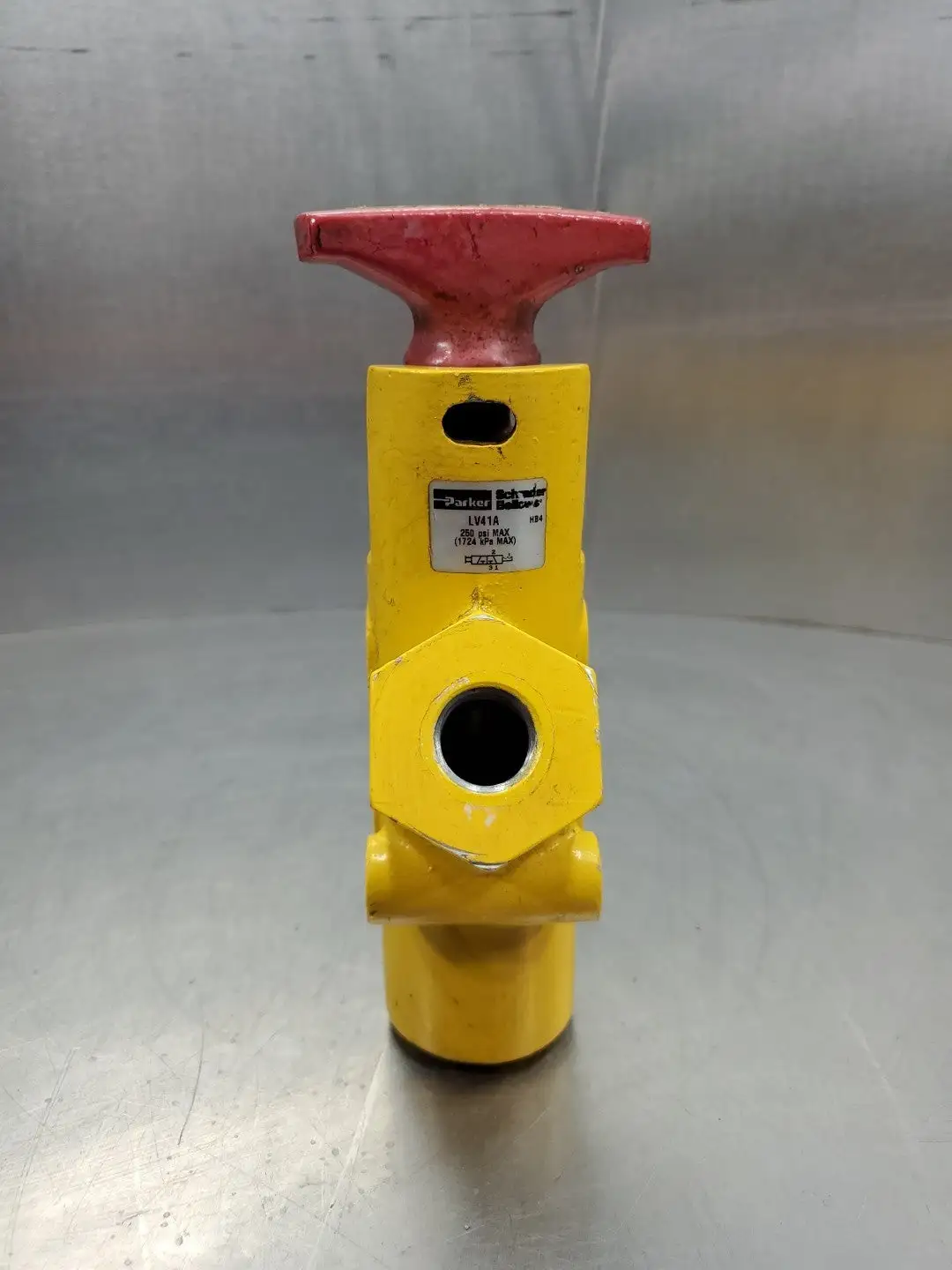 Used Parker LV41A Lockout Valve, 250PSI Solenoid Valves South Carolina US | Palmetto Automation #1507579