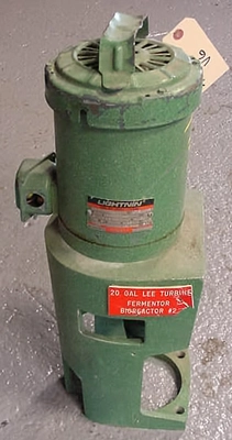 USED MIXING EQUIPMENT PED LIGHTNIN MIXER LIGHTNIN MIXER