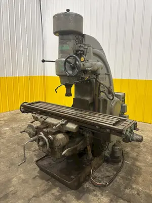 #3 KEARNEY & TRECKER MILWAUKEE MODEL #3 VERTICAL MILLING MACHINE 64" x 13" x 10 HP: YOBRO #24458