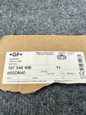 New | in-Stock Georg Fischer 167.546.406 Pump & Valve Parts California US | Davliegogo LLC #1706388