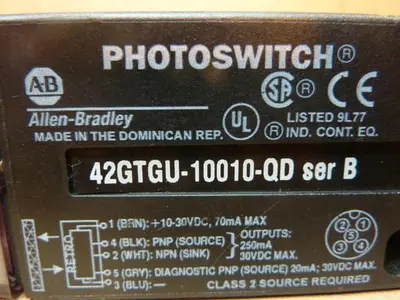 USED ALLEN BRADLEY 42GTGU-10010-QD SER B