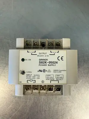 Omron S82K-05024 Power Supply out. DC24V 2.1A Inp.50/60Hz (3.2.4)