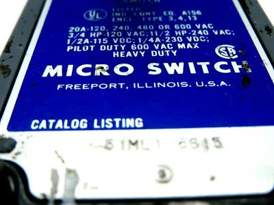 USED MICROSWITCH 51ML1 LIMIT SWITCH