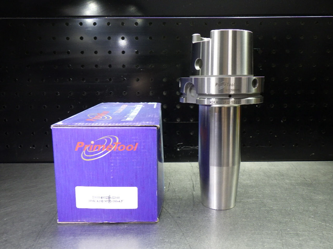PrimeTool HSK100A 32mm Shrink Fit Tool Holder 160mm Pro T00HA10220-32160 (LOC511)