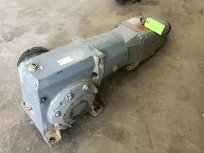 Dodge 180WM40A 3HP Gear Drive/Speed Reducer 60:1 1750RPM 200V DC 14.10A