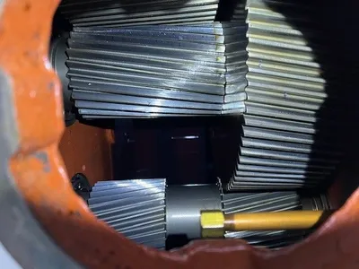 1988 DAVIS STANDARD 3.5" GEAR BOX Extrusion Other, Extruder Gearbox | Mark One Machinery (7)