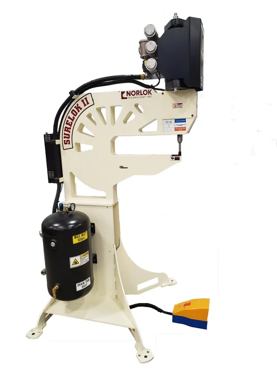 New | in-Stock NORLOK NORLOK SURELOK II CLINCHING MACHINE Clinching Machines Manitoba CA | Empire Machinery & Tools Ltd. #1359707