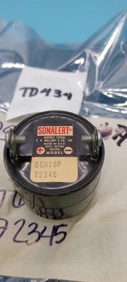USED SONALERT MALLORY SC628P 6-28 VDC Audible Signal