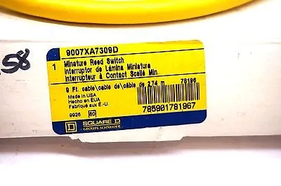 NEW SQUARE D 9007-XA7309D REED SWITCH 9007XA7309D