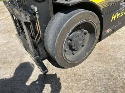 Used HYSTER E65XN-40 4-Wheel Sit down Electric Counterbalance Forklifts Illinois US | Somerset Equipment Sales #1546236