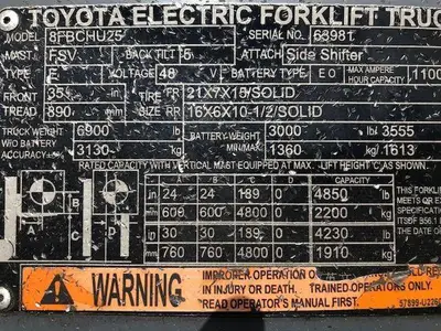 Used 2016 TOYOTA 8FBCHU25 Misc Forklifts Illinois US | Somerset Equipment Sales #1543074