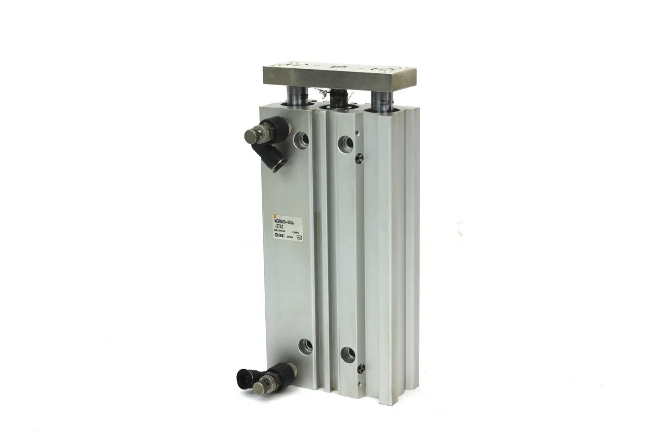 SMC MGPM20-100A-Z73Z Pneumatic Guide Cylinder, 20mm Bore, 100mm Stroke