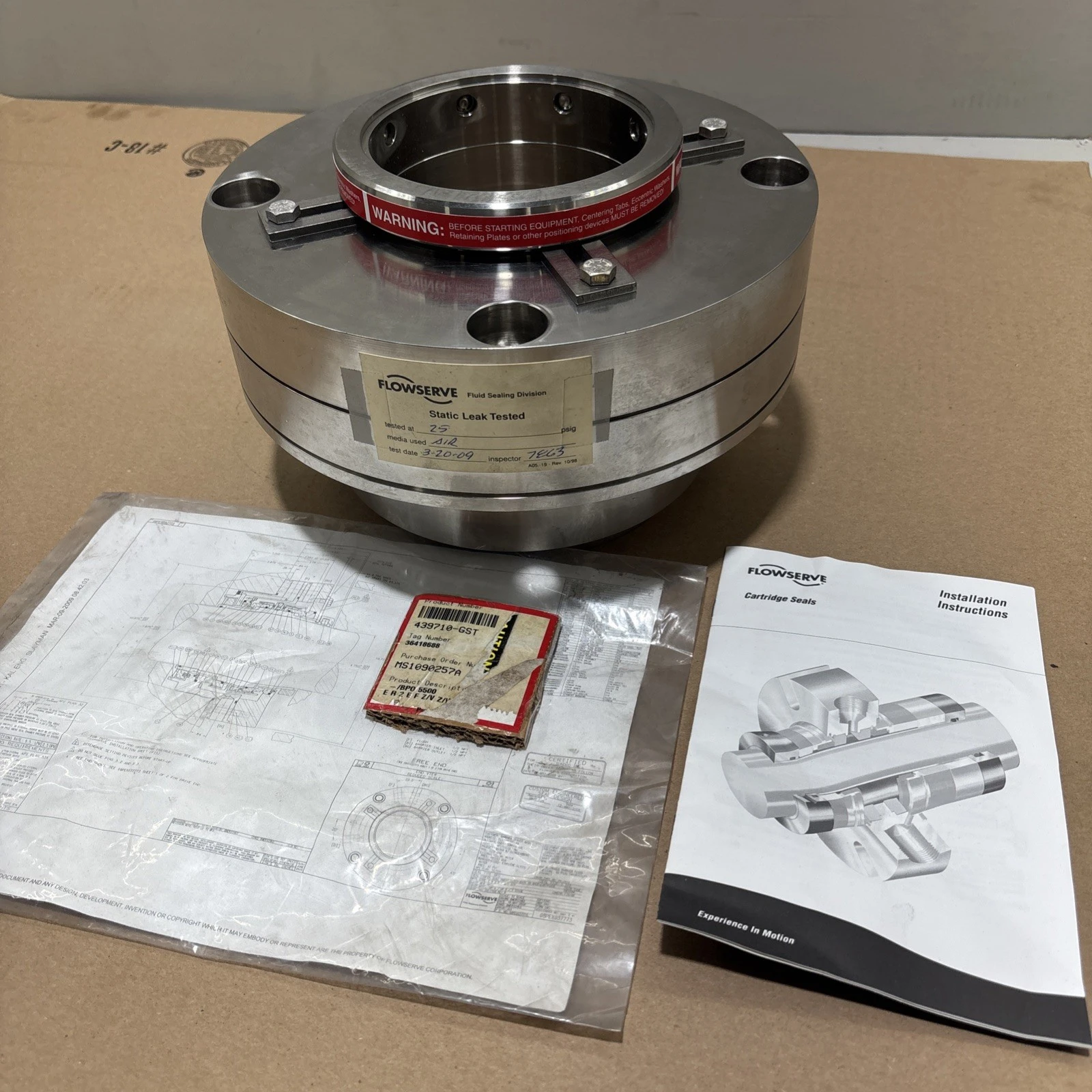 New | in-Stock Flowserve 439710-GST Pump Parts Indiana US | J&J Industrial Supply #1368434