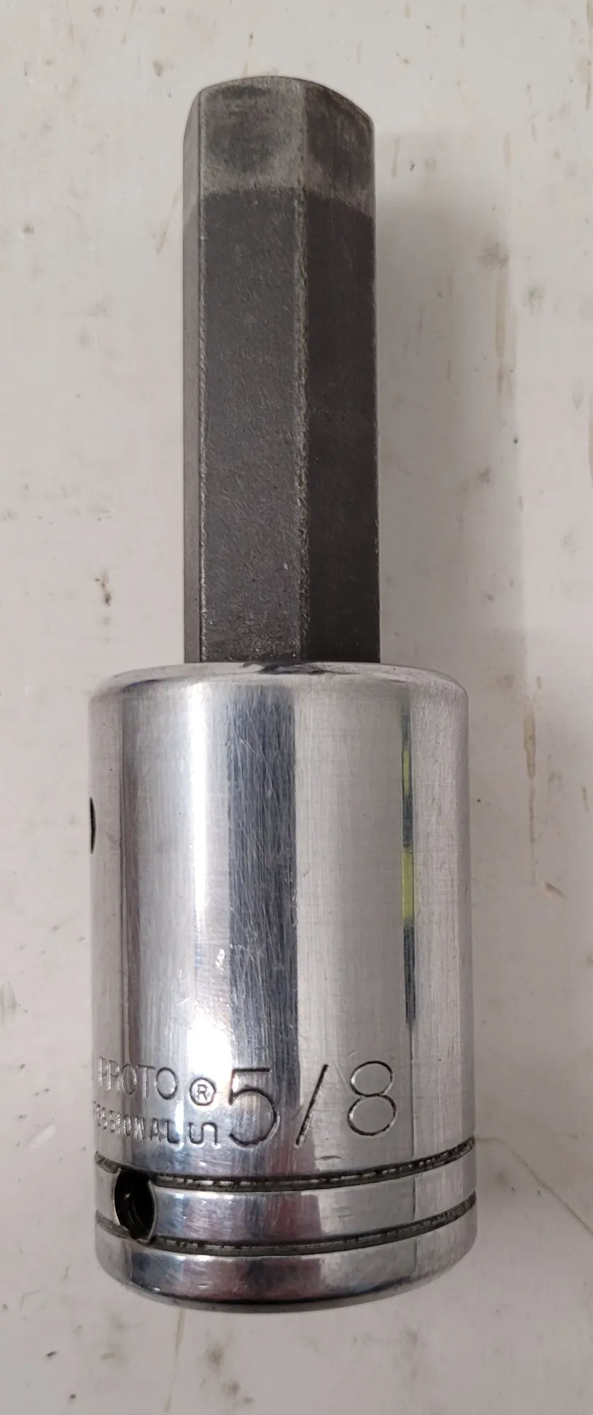 USED PROTO 5/8 Allen Socket