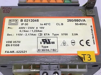 USED BLOCK B0212045
