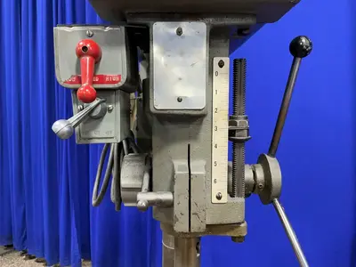 Used CLAUSING 2287 Heavy Duty & Sensitive Single Spindle Drills Ohio US | HGR 24 #1289674