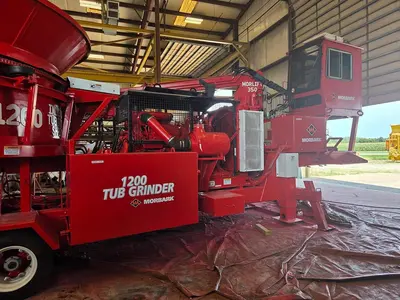 Used 1993 MORBARK 1200 Forestry Grinders Virginia US | GF Equip Sales #1352300