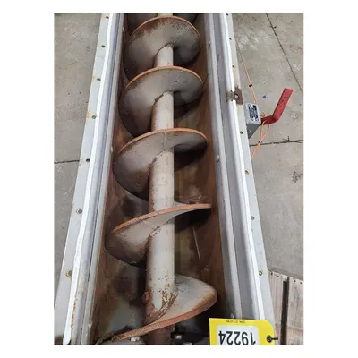 Used 16" dia. X 11'-6" Industrial Screw Auger Conveyor