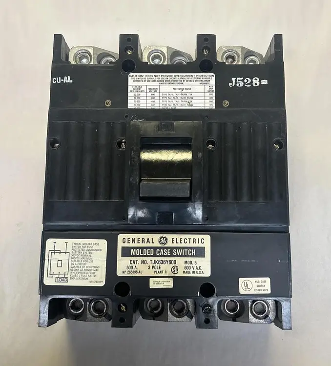 Used GE TJK636Y600 Miscellaneous Equipment (Electrical & Power) | Surplus Asset Holdings #1202415