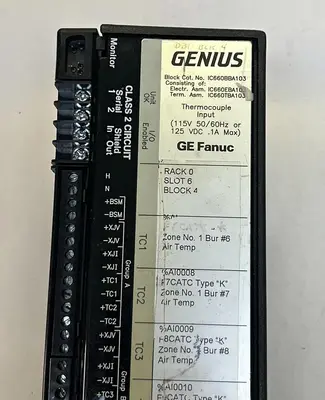 USED GE FANUC IC660BBA103