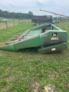 Used JOHN DEERE 653 Auger Headers Pennsylvania US | Trustworthy Equipment #1403580