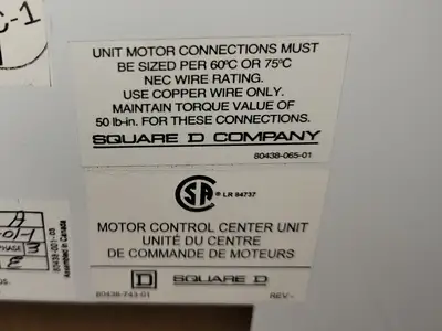 NEW SQUARE D MODEL 6