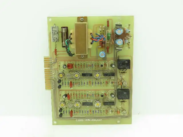 Okuma E3900-578-036/037 Circuit Board Card 15V Transformer