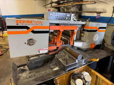 HEM H90A-1 Horizontal Band Saws | Silverlight CNC, Inc (1)