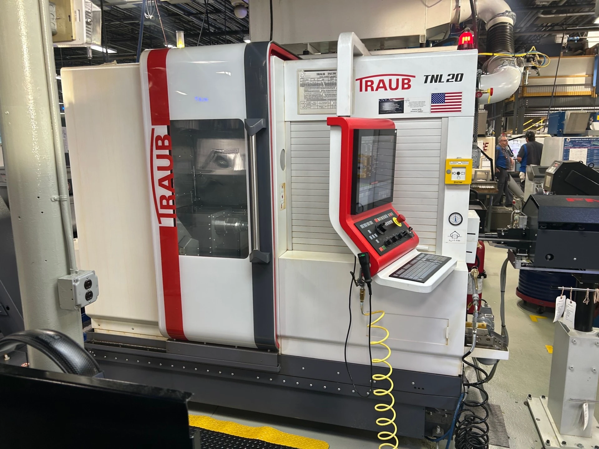 2019 Traub TNL20 Sliding Headstock Automatic Lathe