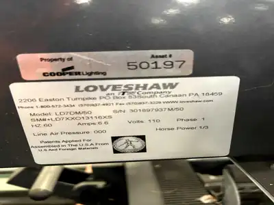 USED LOVESHAW LD7DM/50