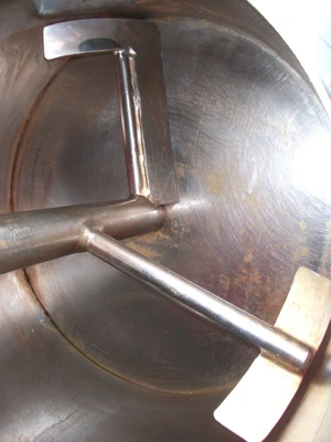 200L Winkworth S/S High Speed Tee Arm Paddle Shear Mixer Type RT200 7.5 Kw