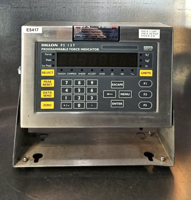 Dillon Fi-127 Programmable Force Indicator (BIN752)