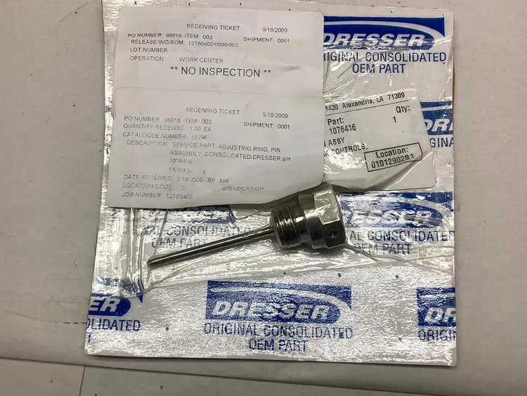 Used DRESSER 1076416 Misc Electrical & Power Parts Ohio US | Surplus Asset Holdings #1240623