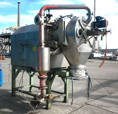 Heinkel HF 600.1 Inverting Filter centrifuge, Hastelloy C22.