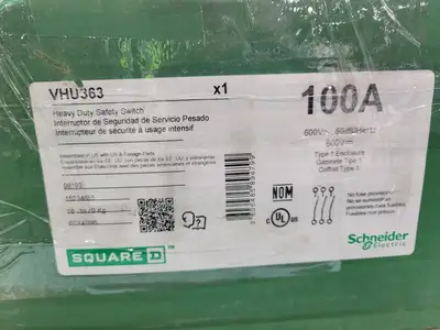 NEW SQUARE D VHU363