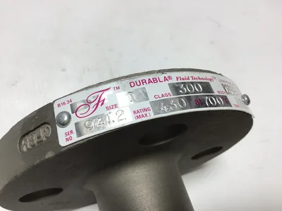 Durabla DLC Fluid Technology B16.34 Stainless Steel Check Valve 1″ Class 300 CF8M