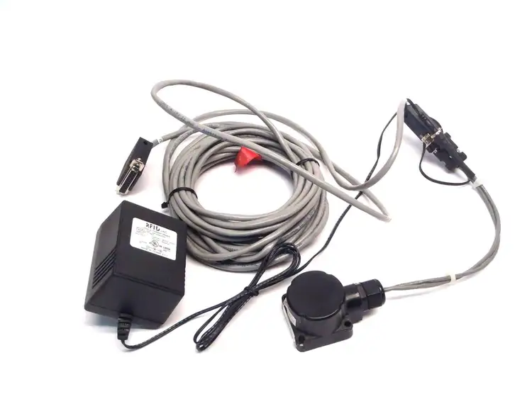 Used RFID INC HOCKEY PUCK ANTENNA W/ POWER SUPPLY, 10' DB25 CORD Power Supplies | Maverick Industrial Sales #1106075