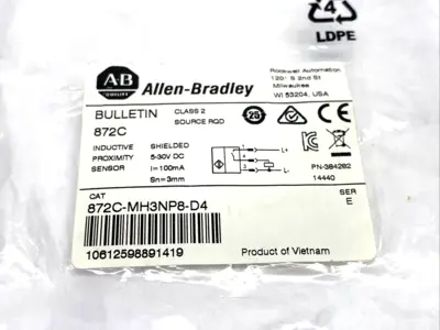 New | in-Stock Allen Bradley 872C-MH3NP8-D4 Proximity Sensors Michigan US | Maverick Industrial Sales #1394194