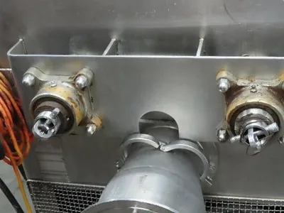 Beehive Extruder Pump Meat Honeycomb Grinder Mixer Stainless Food Grade 5Hp 3Ph