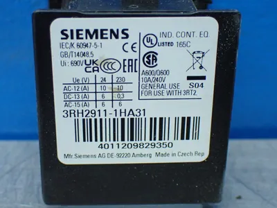 New | in-Stock SIEMENS 3RH29111HA31 Contact Blocks Ohio US | HGR 24 #1070286