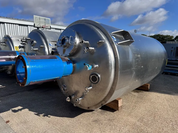 Used REO STAINLESS 8,000 Litre Reactors New Jersey US | Perry Equipment #1420613