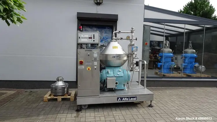 Used ALFA LAVAL VNPX 710 SGD34G-50 Disc Automatic Centrifuges Illinois US | Aaron Equipment #84615