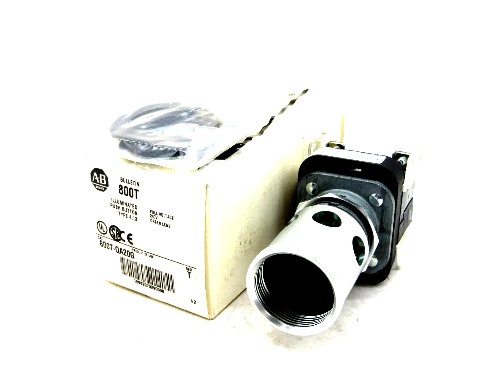 NEW ALLEN BRADLEY 800T-QA20G PUSH BUTTON SERIES T 800TQA20G