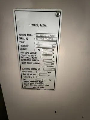 2008 MORI SEIKI NL2500Y/700 CNC Lathes | CNC EXCHANGE (18)
