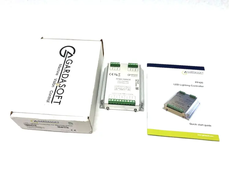 New | in-Stock GARDASOFT VISION LED PULSE/STROBE CONTROLLER, 4-CHANNEL OUTPUT, SAFESENSE TECH Camera Systems | Maverick Industrial Sales #1100327