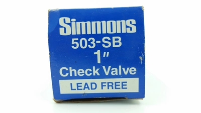 Simmons 1" Check Valve 503-SB