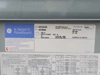 NEW GENERAL ELECTRIC AQF3422JBX
