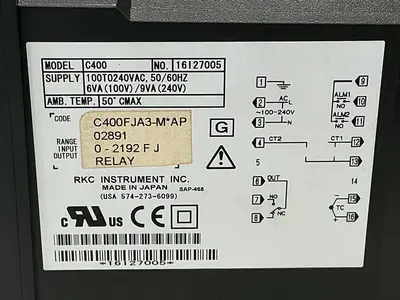 USED RKC C400FJA3-M*AP